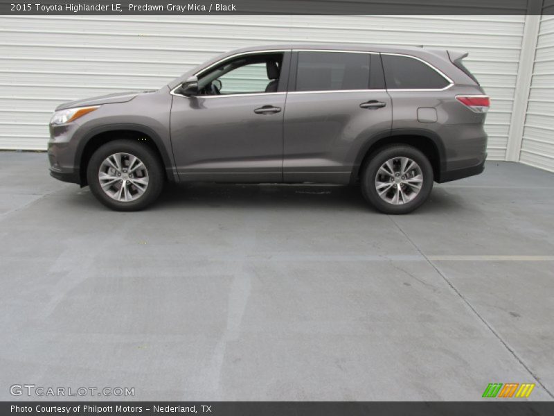  2015 Highlander LE Predawn Gray Mica