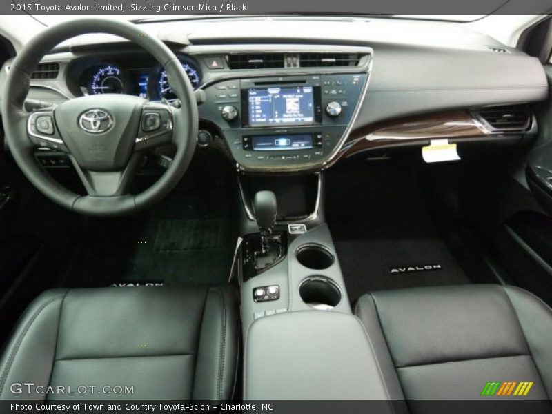 Sizzling Crimson Mica / Black 2015 Toyota Avalon Limited