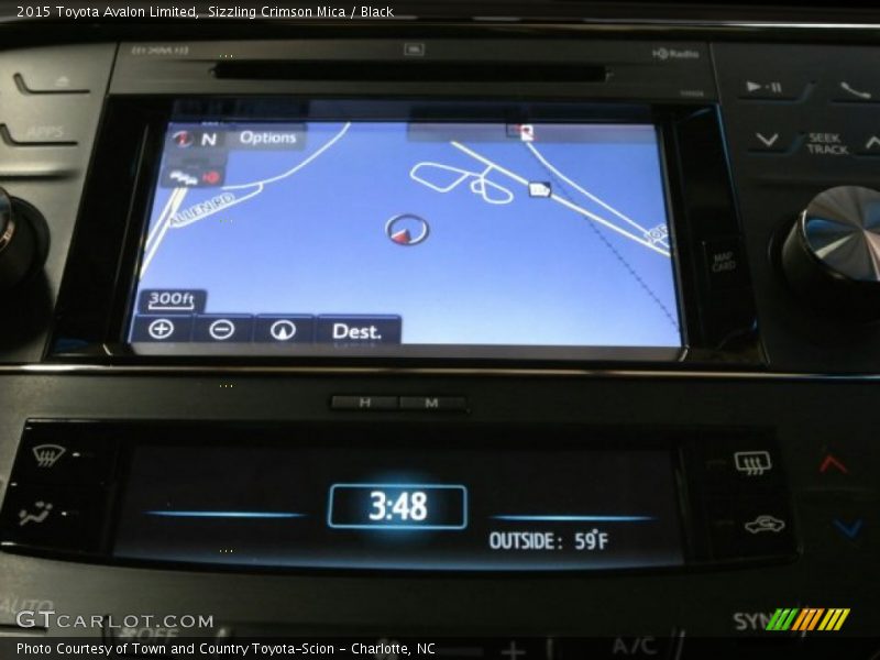 Sizzling Crimson Mica / Black 2015 Toyota Avalon Limited