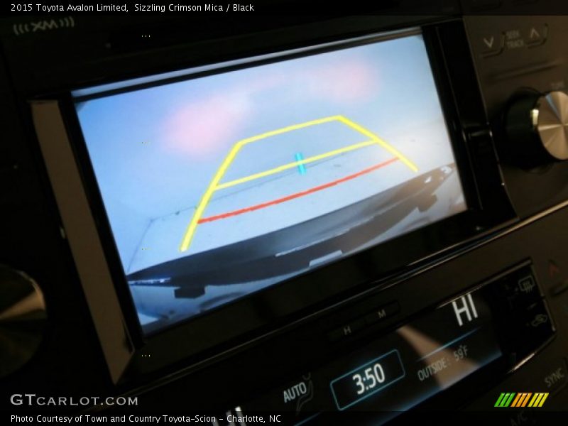 Sizzling Crimson Mica / Black 2015 Toyota Avalon Limited