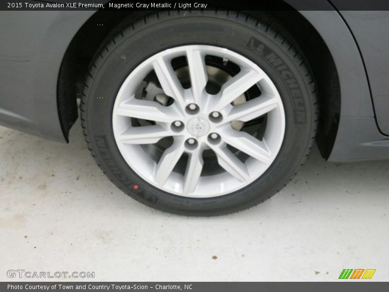 Magnetic Gray Metallic / Light Gray 2015 Toyota Avalon XLE Premium