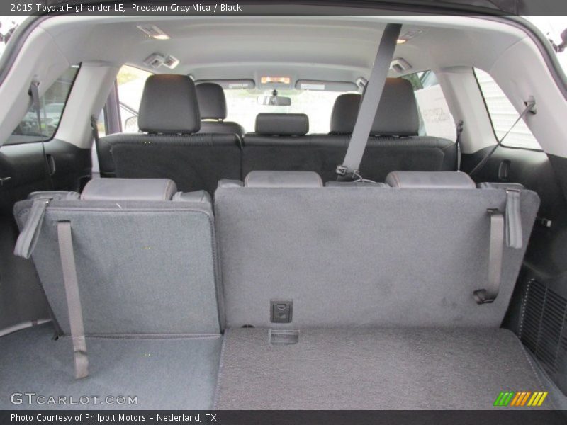 Predawn Gray Mica / Black 2015 Toyota Highlander LE