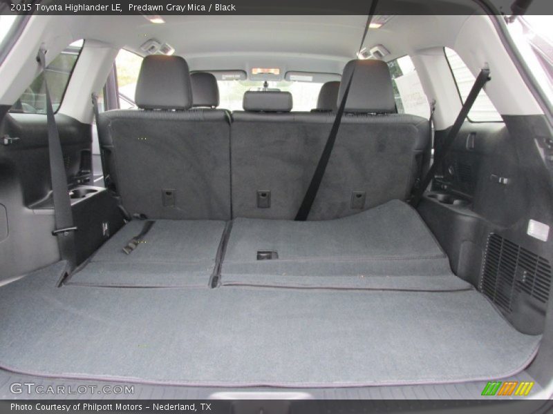 Predawn Gray Mica / Black 2015 Toyota Highlander LE