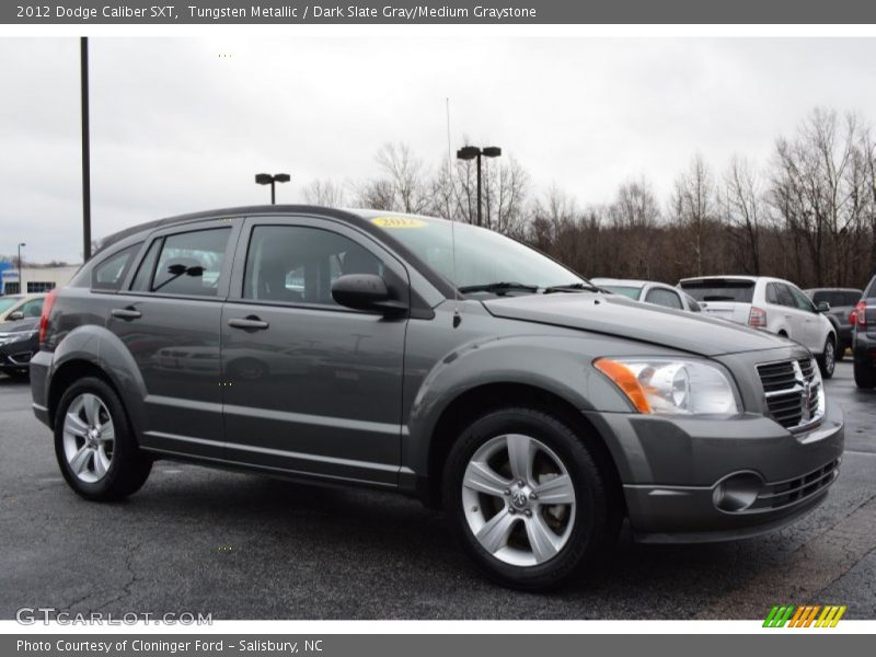Tungsten Metallic / Dark Slate Gray/Medium Graystone 2012 Dodge Caliber SXT