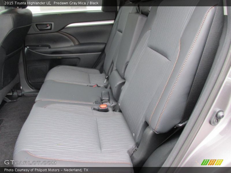 Predawn Gray Mica / Black 2015 Toyota Highlander LE