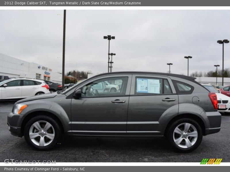 Tungsten Metallic / Dark Slate Gray/Medium Graystone 2012 Dodge Caliber SXT