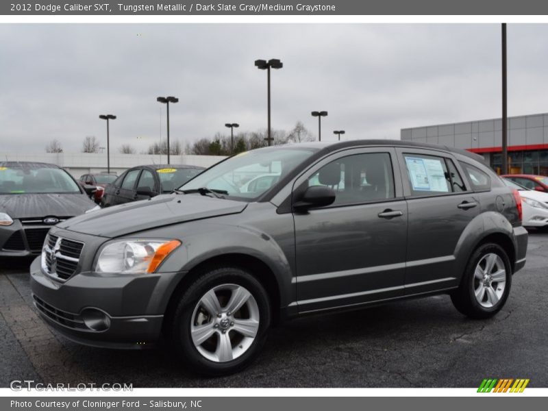 Tungsten Metallic / Dark Slate Gray/Medium Graystone 2012 Dodge Caliber SXT