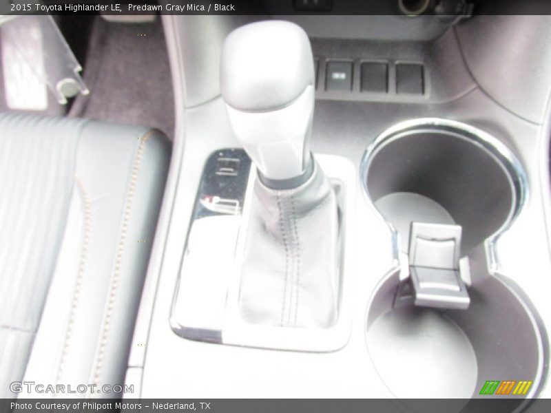 Predawn Gray Mica / Black 2015 Toyota Highlander LE
