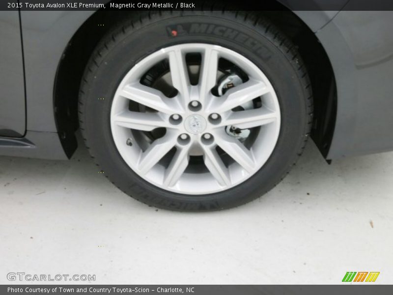 Magnetic Gray Metallic / Black 2015 Toyota Avalon XLE Premium