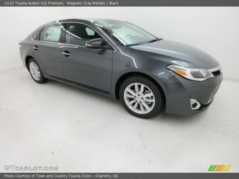 Magnetic Gray Metallic / Black 2015 Toyota Avalon XLE Premium