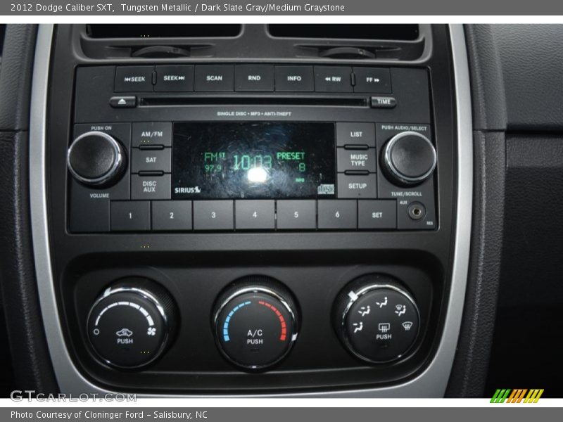 Tungsten Metallic / Dark Slate Gray/Medium Graystone 2012 Dodge Caliber SXT