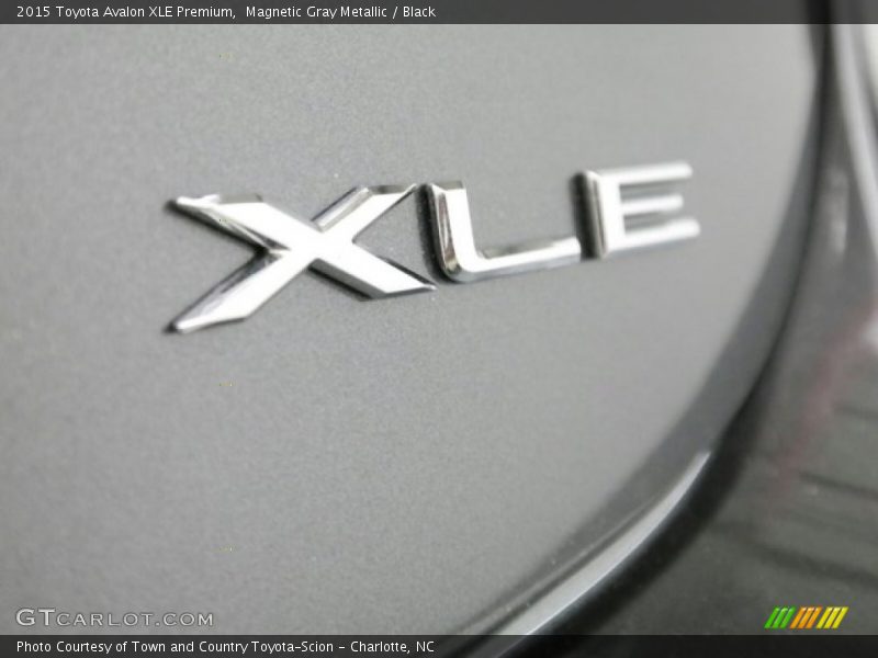 Magnetic Gray Metallic / Black 2015 Toyota Avalon XLE Premium