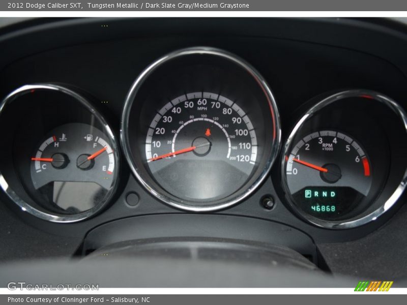 Tungsten Metallic / Dark Slate Gray/Medium Graystone 2012 Dodge Caliber SXT