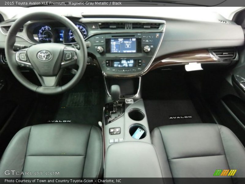 Magnetic Gray Metallic / Black 2015 Toyota Avalon XLE Premium