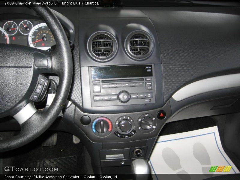 Bright Blue / Charcoal 2009 Chevrolet Aveo Aveo5 LT