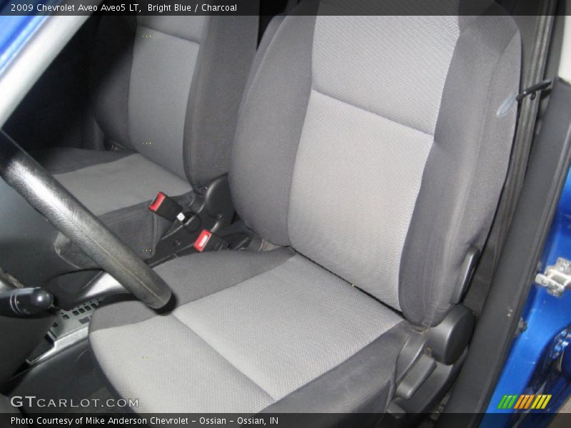 Bright Blue / Charcoal 2009 Chevrolet Aveo Aveo5 LT