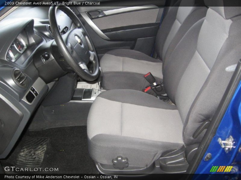 Bright Blue / Charcoal 2009 Chevrolet Aveo Aveo5 LT