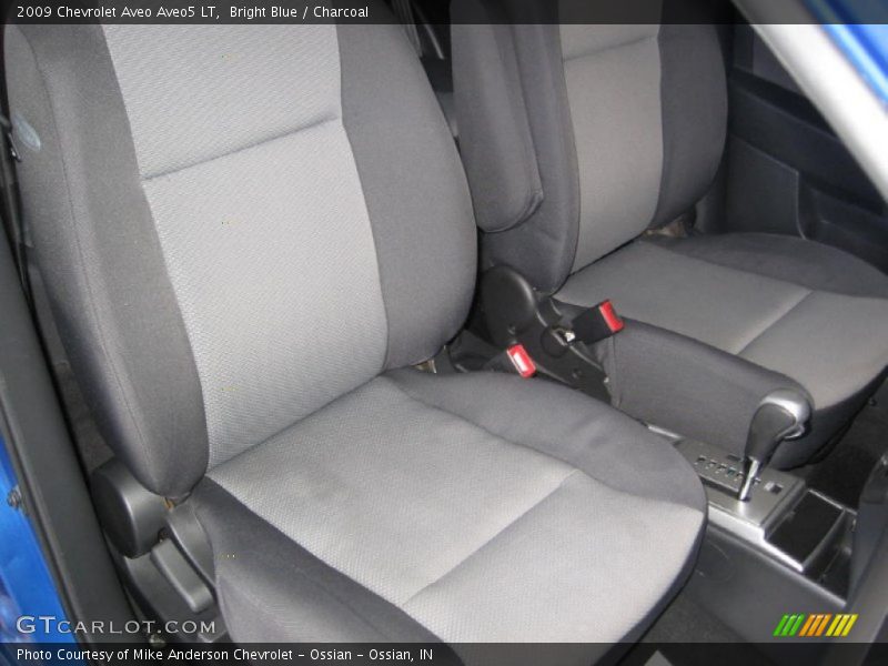 Bright Blue / Charcoal 2009 Chevrolet Aveo Aveo5 LT