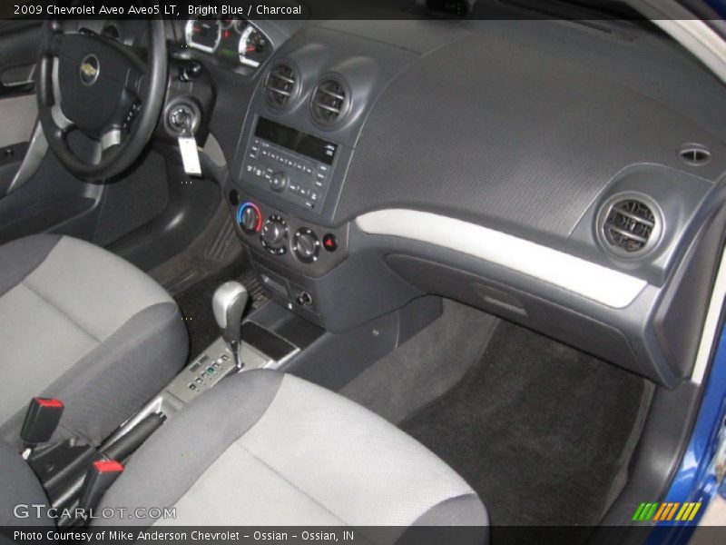 Bright Blue / Charcoal 2009 Chevrolet Aveo Aveo5 LT