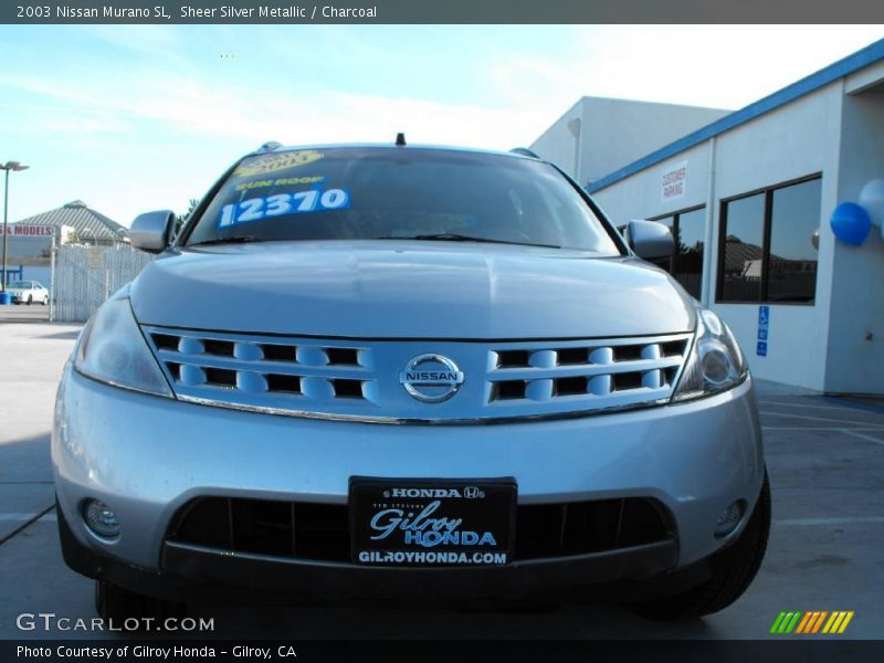 Sheer Silver Metallic / Charcoal 2003 Nissan Murano SL