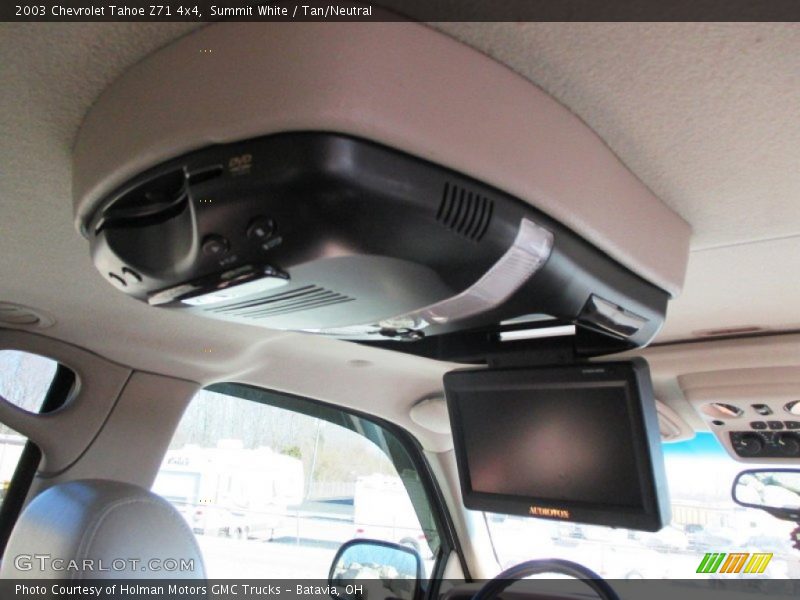 Summit White / Tan/Neutral 2003 Chevrolet Tahoe Z71 4x4