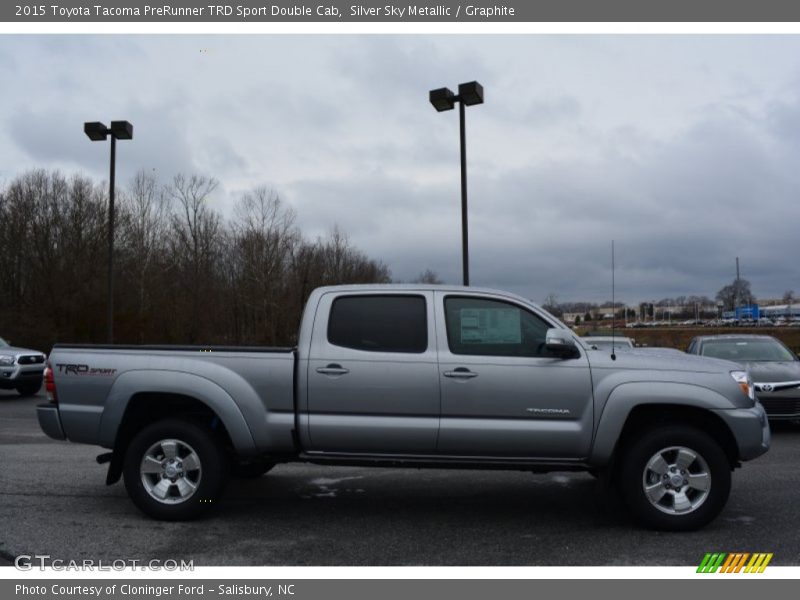  2015 Tacoma PreRunner TRD Sport Double Cab Silver Sky Metallic