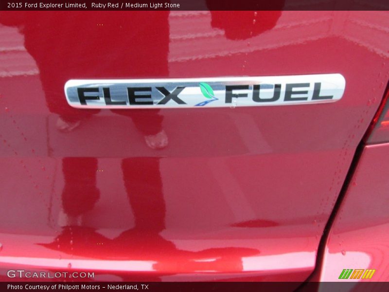 Ruby Red / Medium Light Stone 2015 Ford Explorer Limited