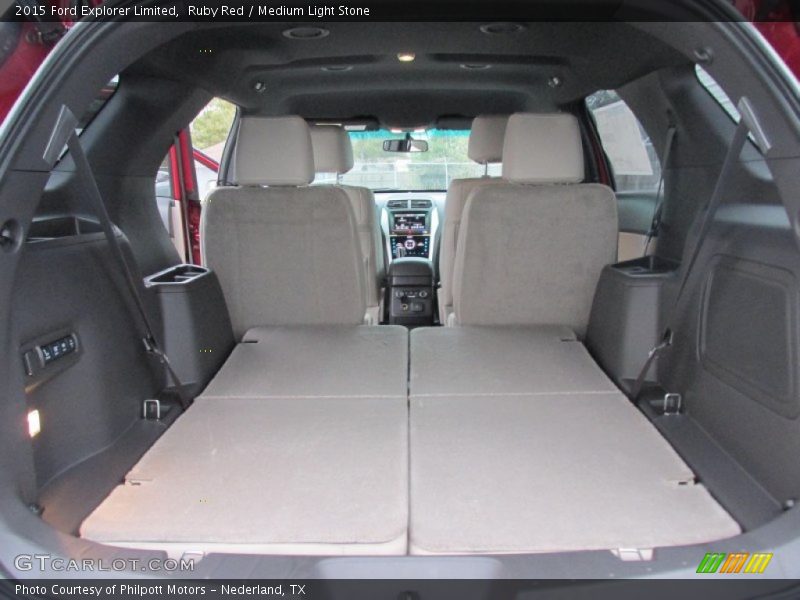 Ruby Red / Medium Light Stone 2015 Ford Explorer Limited