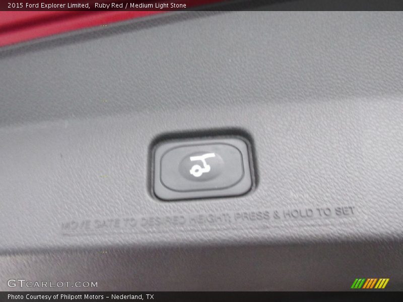 Ruby Red / Medium Light Stone 2015 Ford Explorer Limited