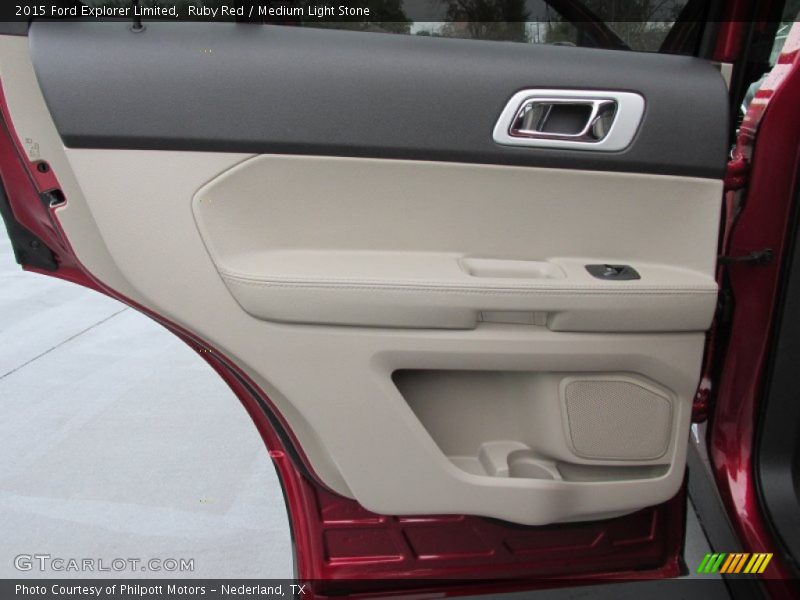 Ruby Red / Medium Light Stone 2015 Ford Explorer Limited