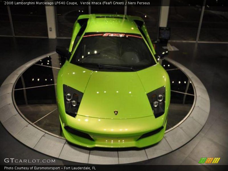 Verde Ithaca (Pearl Green) / Nero Perseus 2008 Lamborghini Murcielago LP640 Coupe
