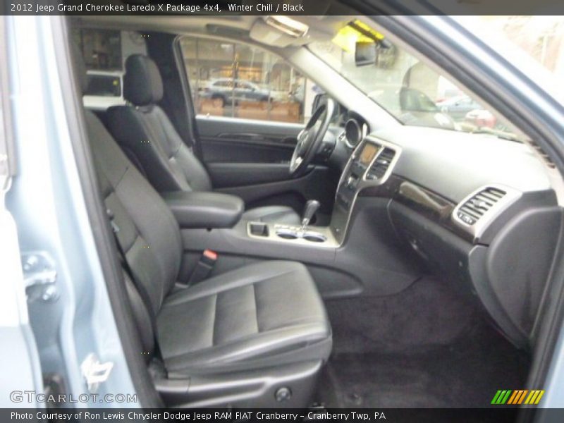Winter Chill / Black 2012 Jeep Grand Cherokee Laredo X Package 4x4