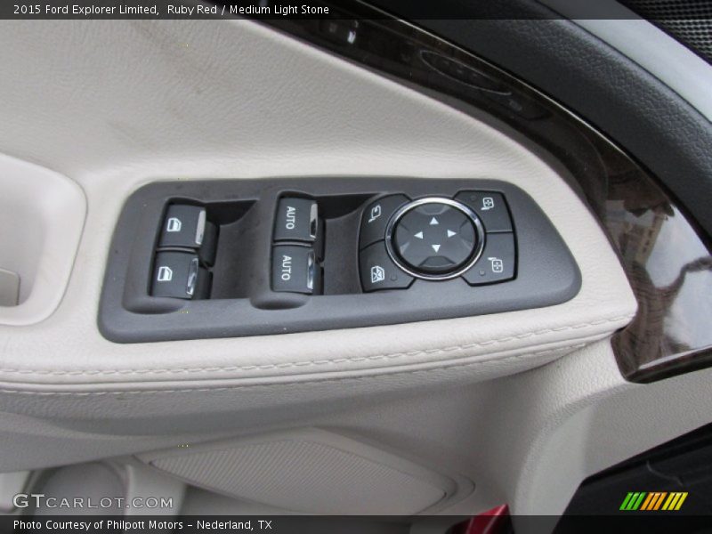 Ruby Red / Medium Light Stone 2015 Ford Explorer Limited