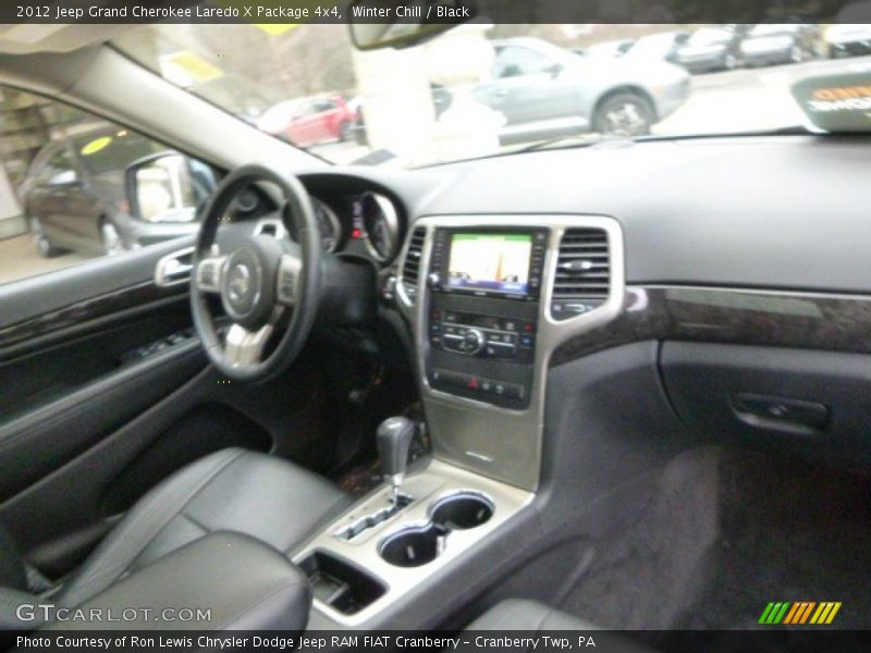 Winter Chill / Black 2012 Jeep Grand Cherokee Laredo X Package 4x4