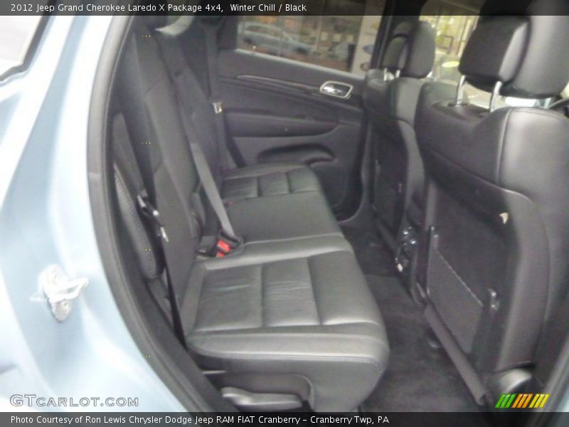 Winter Chill / Black 2012 Jeep Grand Cherokee Laredo X Package 4x4