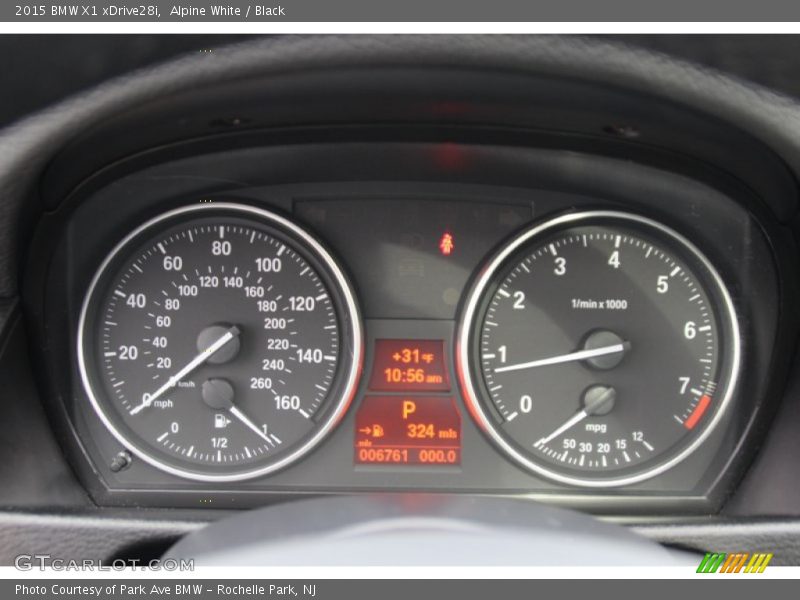  2015 X1 xDrive28i xDrive28i Gauges