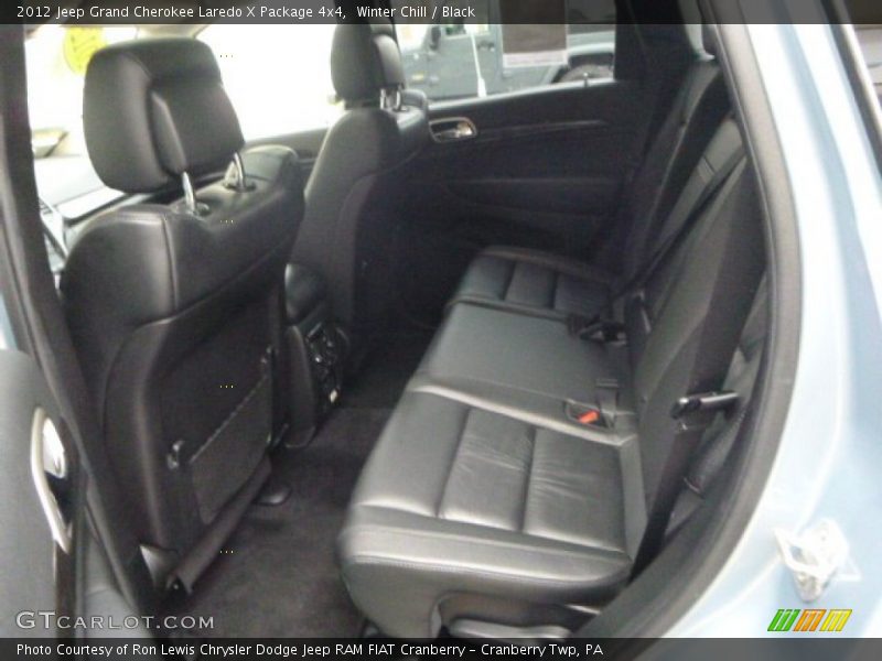 Winter Chill / Black 2012 Jeep Grand Cherokee Laredo X Package 4x4