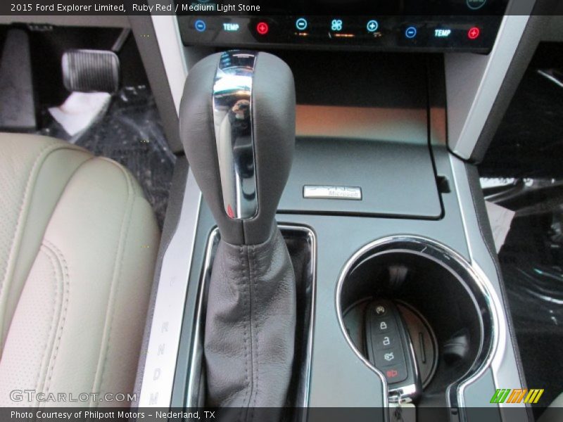 Ruby Red / Medium Light Stone 2015 Ford Explorer Limited