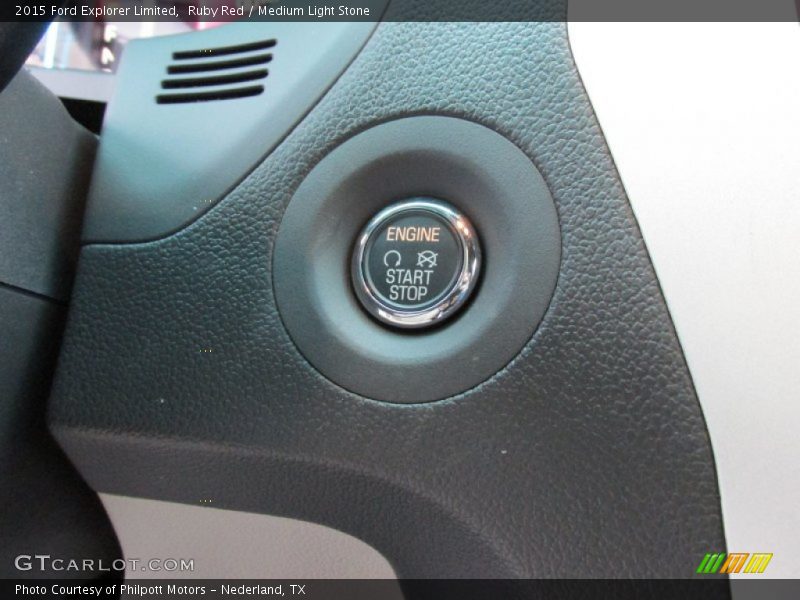 Ruby Red / Medium Light Stone 2015 Ford Explorer Limited