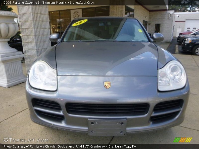 Titanium Metallic / Stone/Steel Grey 2005 Porsche Cayenne S