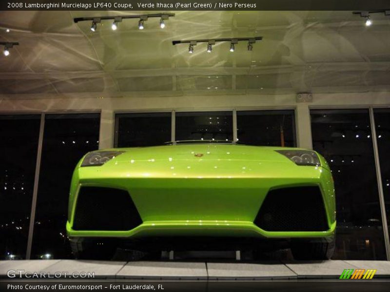 Verde Ithaca (Pearl Green) / Nero Perseus 2008 Lamborghini Murcielago LP640 Coupe