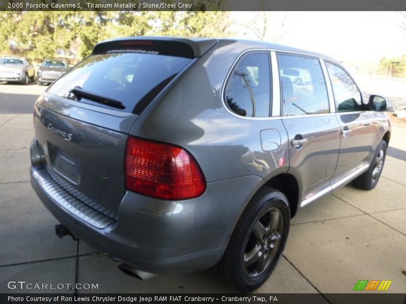 Titanium Metallic / Stone/Steel Grey 2005 Porsche Cayenne S