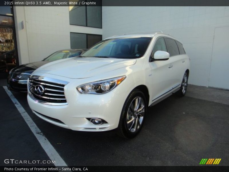 Front 3/4 View of 2015 QX60 3.5 AWD