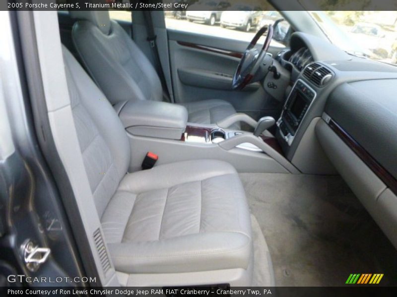 Titanium Metallic / Stone/Steel Grey 2005 Porsche Cayenne S