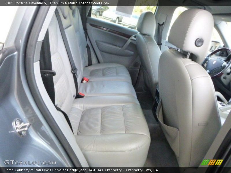 Titanium Metallic / Stone/Steel Grey 2005 Porsche Cayenne S