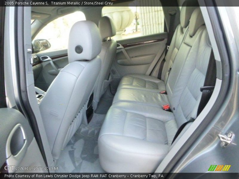 Titanium Metallic / Stone/Steel Grey 2005 Porsche Cayenne S