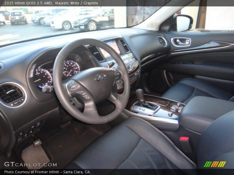 Graphite Interior - 2015 QX60 3.5 AWD 