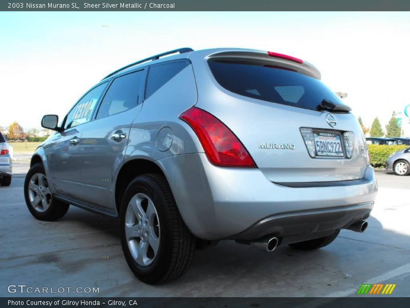 Sheer Silver Metallic / Charcoal 2003 Nissan Murano SL