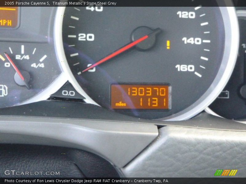 Titanium Metallic / Stone/Steel Grey 2005 Porsche Cayenne S
