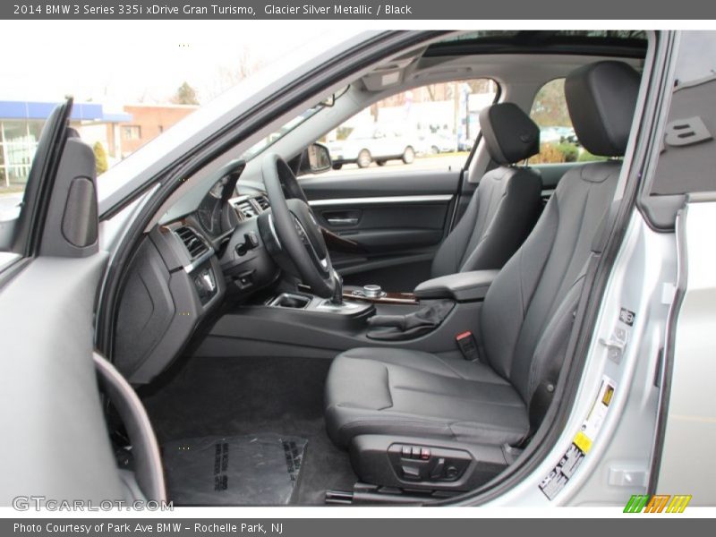Glacier Silver Metallic / Black 2014 BMW 3 Series 335i xDrive Gran Turismo